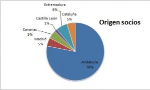 Gráfica origen socios