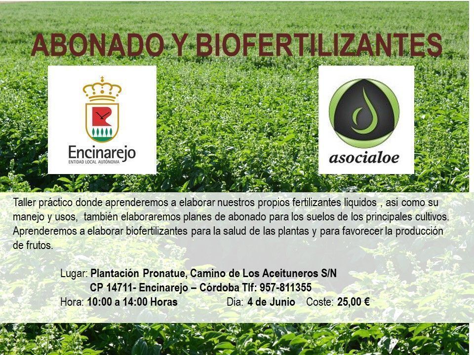 Cartel del Curso de Biofertilizantes